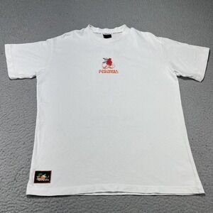 Percival Shirt Mens Small White Perci Pops Lemon-Fil Ice Cream Graphic Tee